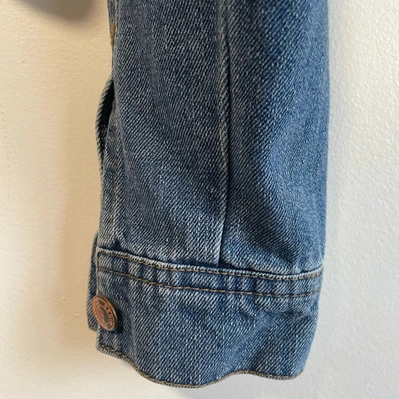 Ci Sono Distressed Freyed Hem Denim Jacket - Size Small - Picture 3 of 7